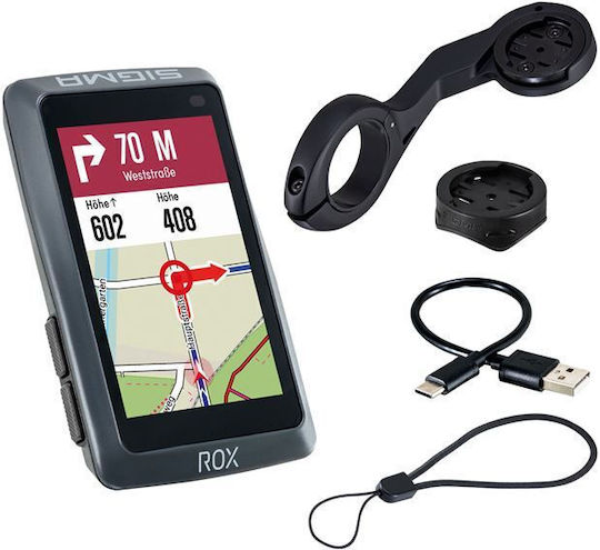 Sigma Sport Rox 12.1 Evo Basic Wasserdicht Verkabelt GPS Fahrrad