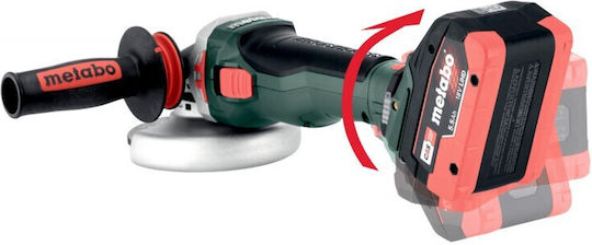 Metabo WB 18 LTX BL 15-125 Τροχός 125mm Μπαταρίας Brushless 2x5.5Ah