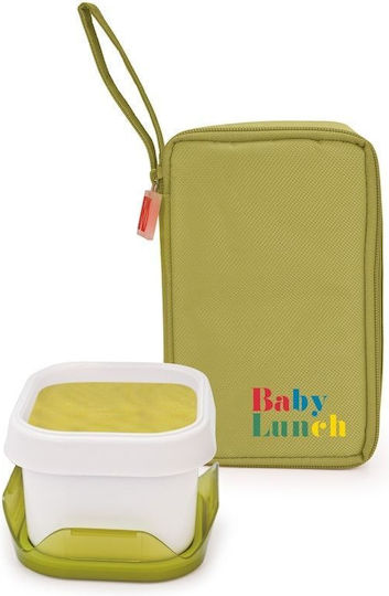 Iris Barcelona Schulische Lunch-Hülle 1.5Es Grün 12.5 x 9.5 x 18cm