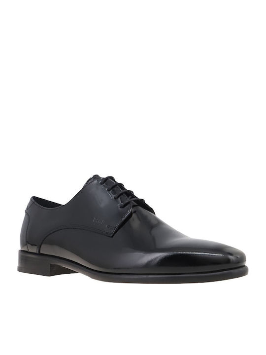 Boss Shoes Men's Dress Shoes Made of Patent Leather Black Boss Shoes Men's Dress Shoes Made of Patent Leather Black