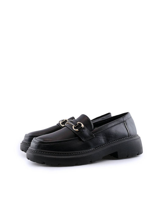 Love4shoes Women's Slip-Ons Black