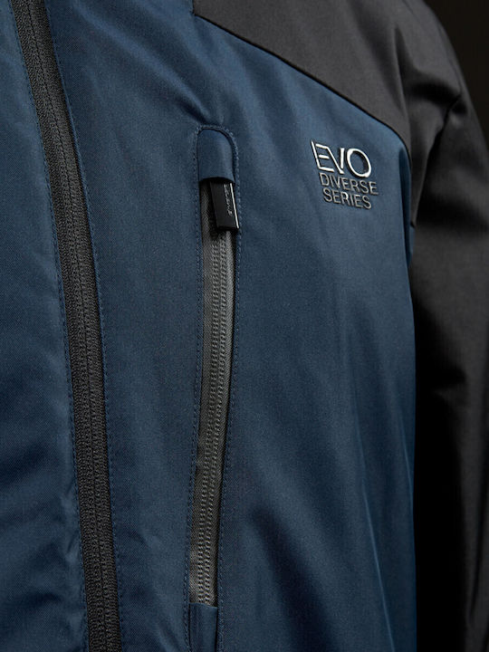 Winter Jacke Marineblau