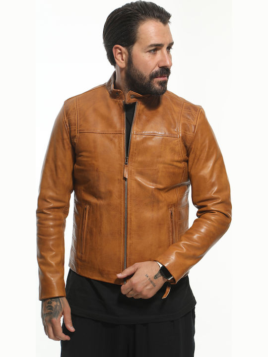 Lederjacke Jacke Tabac Brown