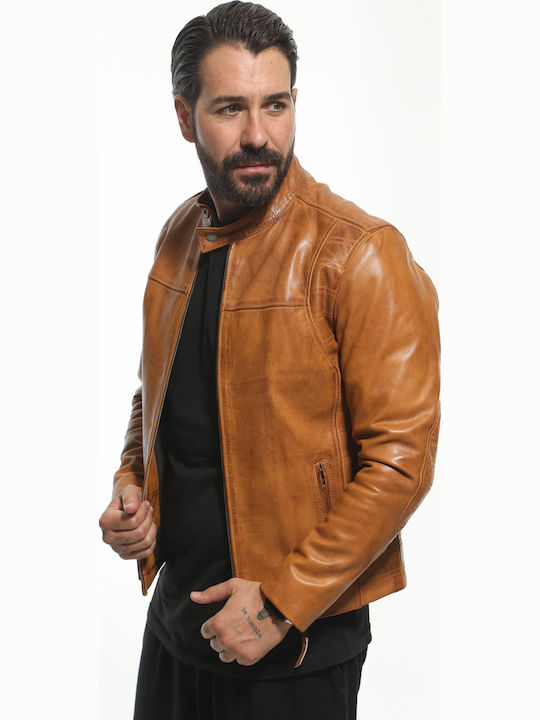 Lederjacke Jacke Tabac Brown