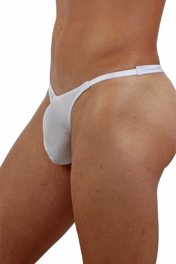 Soiemio Ανδρικό Sexy String Λευκό