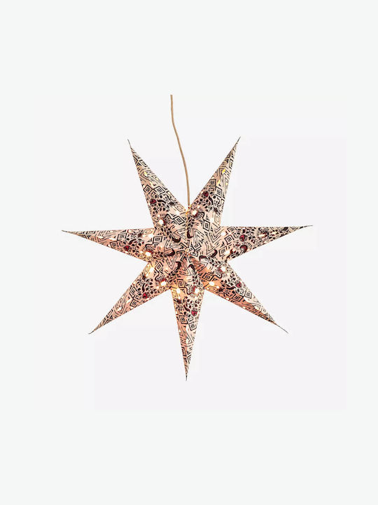 Madam Stoltz Paper Christmas Decorative Pendant Star Multicolour