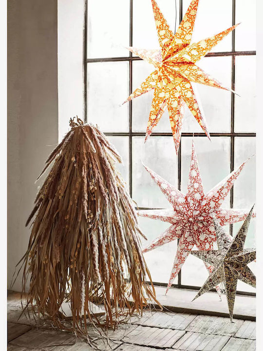Madam Stoltz Paper Christmas Decorative Pendant Star Multicolour