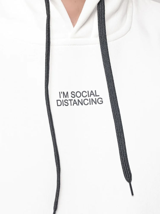 Sweatshirt mit Kapuze Weiß