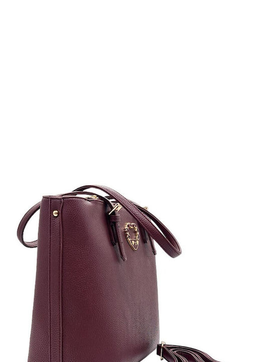 Gai Mattiolo Damen Tasche Schulter Burgundisch