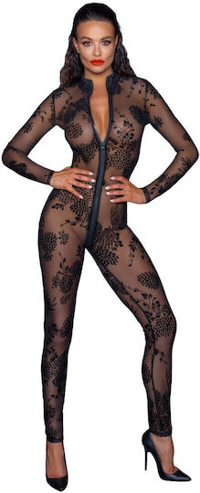 Noir Handmade Costum De Baie Întreg Negru