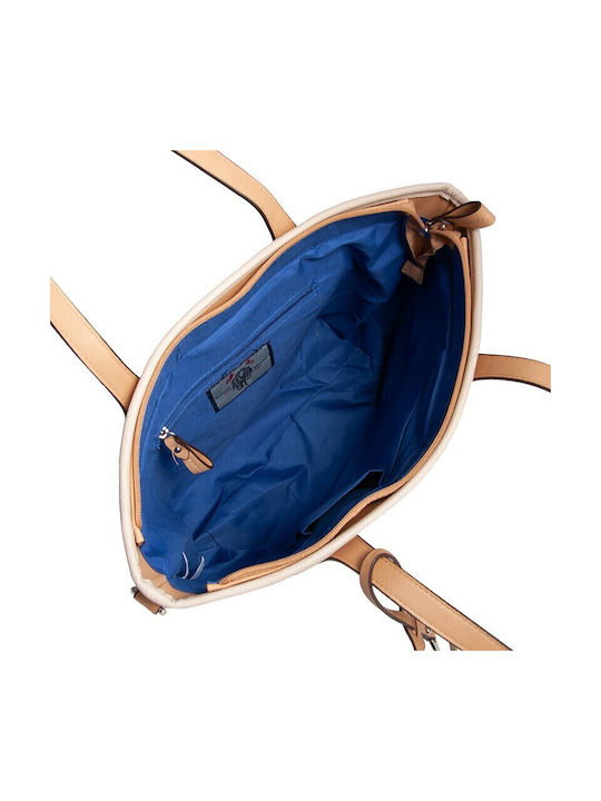 Club Damen Schultertasche Blau