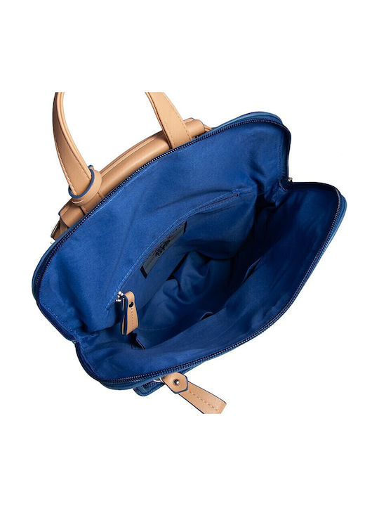 Club Damen Handtaschen und Damentaschen Rucksack Blau