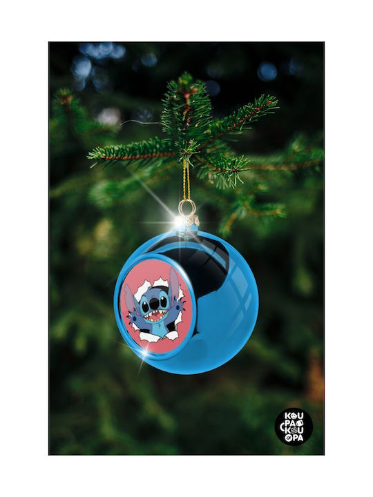 Christmas Ball Ornament Blue