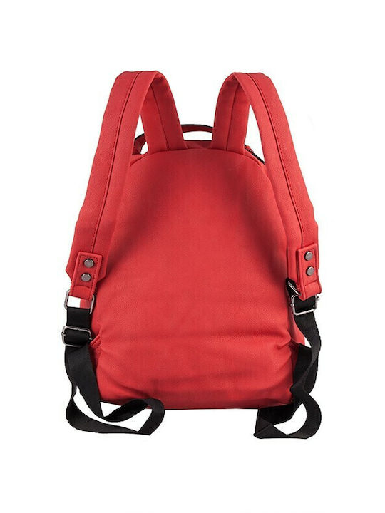 Damentasche Rucksack Rot