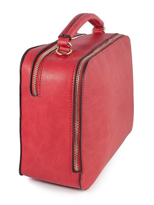 Dudlin Damen Tasche Hand Rot