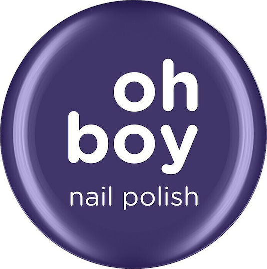 OhBoy Glossy Βερνίκι Νυχιών Σκούρο Μωβ Βιολέτι