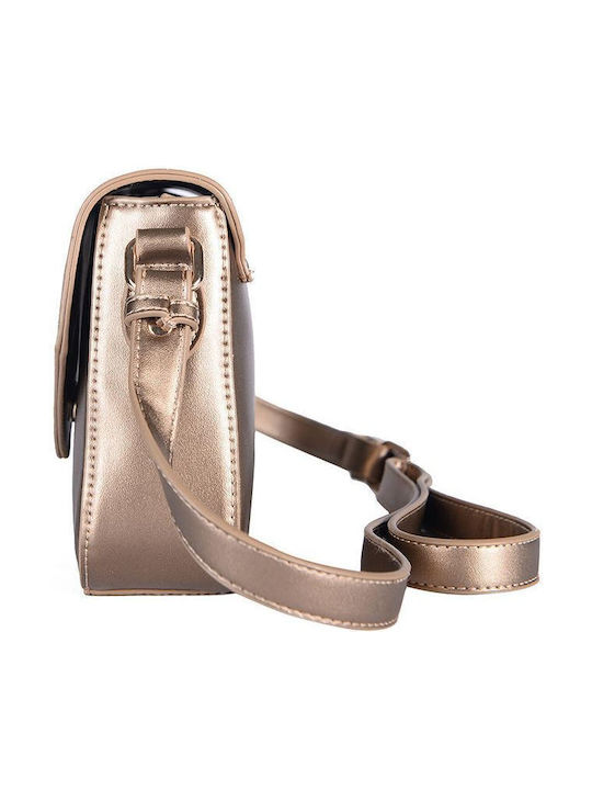 Damentasche Schultertasche Gold