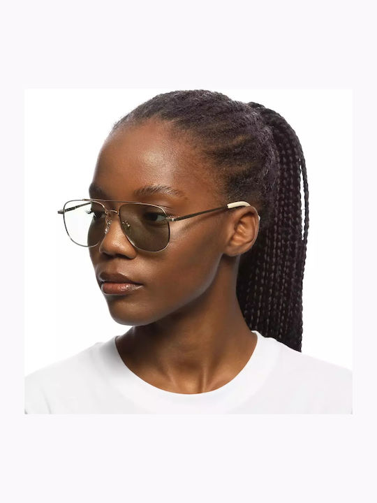 Le Specs Ochelari de soare Κίτρινα cu Cadru & Galben Lentilă