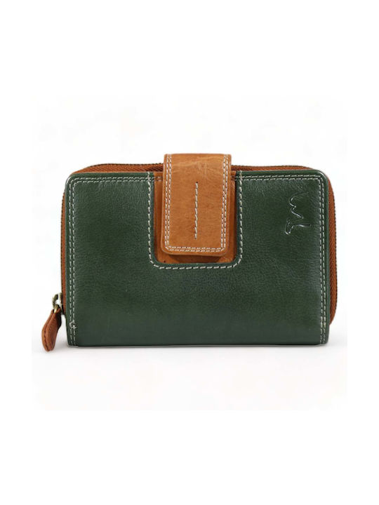 Trip Camel Leather Women's Wallet Green