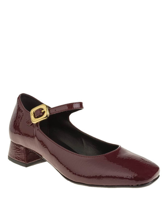 Mark Milan Pantofi cu toc Burgundy