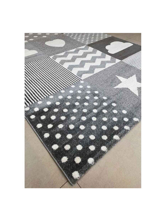 Alexander Carpets Παιδικό Χαλί Γκρι 133x190cm