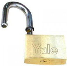 Yale Ορειχάλκινο Λουκέτο Πέταλο με Κλειδί 30mm