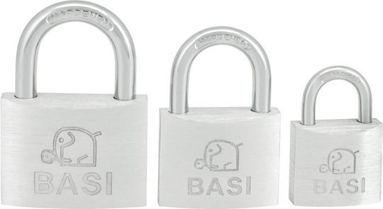 Basi Vhs 620 Αλουμινένιο Λουκέτο Πέταλο με Κλειδί 30mm