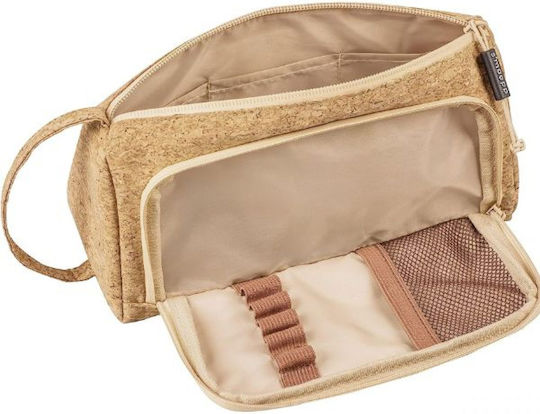 Brunnen Federmäppchen Zylinderförmig Beige