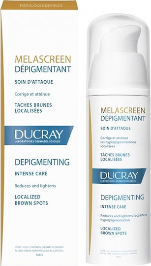 Ducray Melascreen Emulsie de Zi de Față pentru Imperfecțiuni, Pete Pigmentare și Albire 30ml
