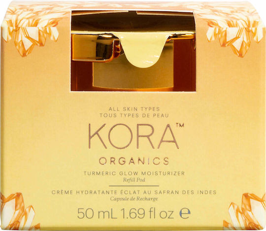 Kora Organics Turmeric Moisturizer Refill Κρέμα Προσώπου Ημέρας για Ενυδάτωση & Ατέλειες 50ml