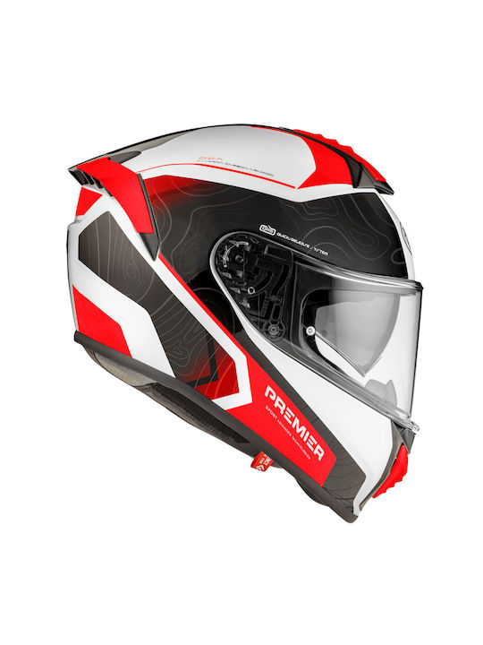 Premier Evoluzione DK Мотоциклетна каска Full Face ECE 22.06 1470гр с Sunvisor