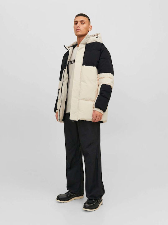 Jack & Jones Men's Winter Jacket Moonbeam