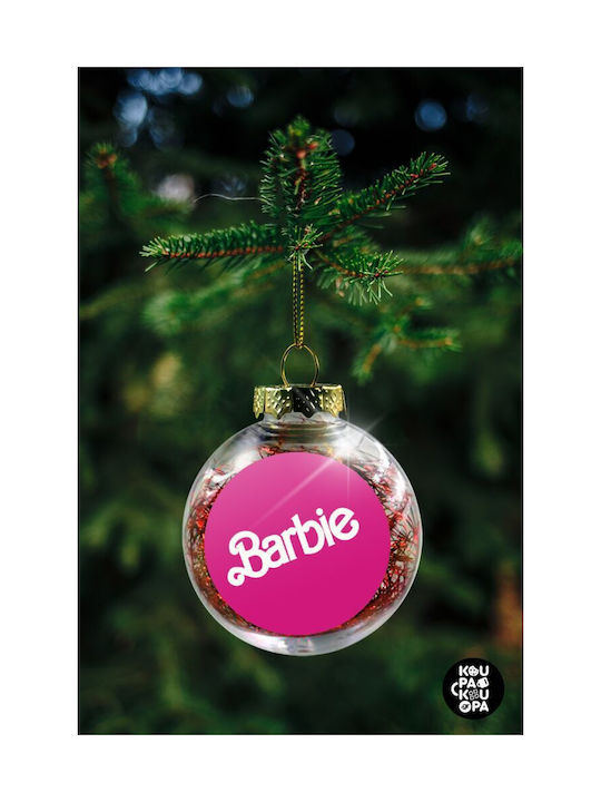 Christmas Ball Ornament Transparent 8cm