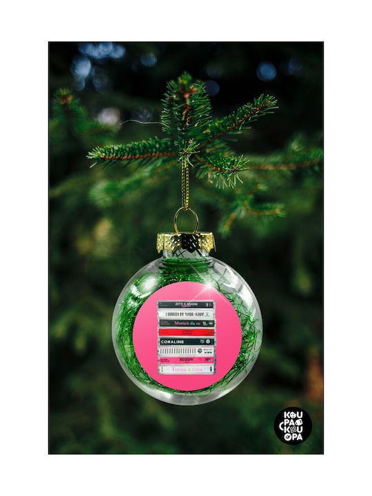 Christmas Ball Ornament Transparent 8cm