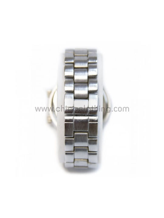 Chica Watch with Silver Metal Bracelet