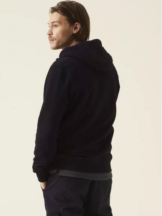 Men's Garcia hoodie-blue sweatshirt (U21267 292 DARK MOON)