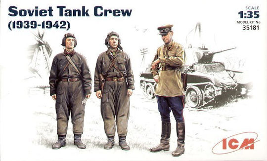 ICM Φιγούρα Μοντελισμού Soviet Tank σε Κλίμακα 1:35
