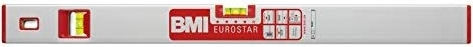 BMI Tools Eurostar Wasserwaage Aluminium 60cm mit 2 Augen