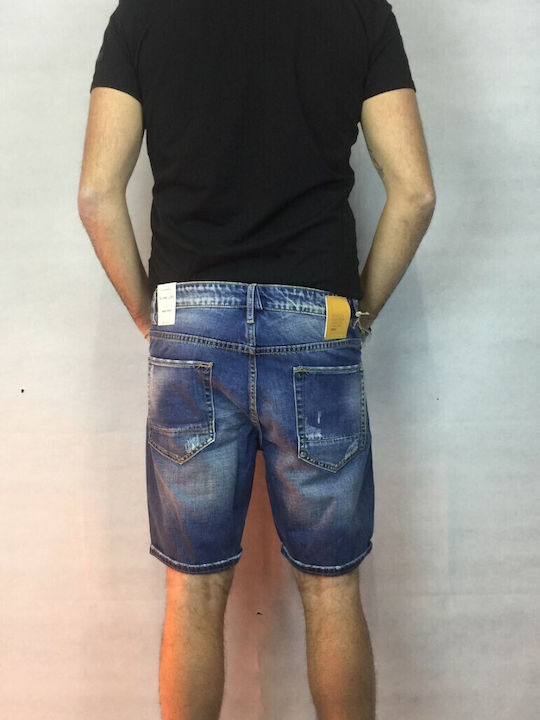 Ανδρική Βερμούδα Τζιν ΜΠΛΕ DENIM
