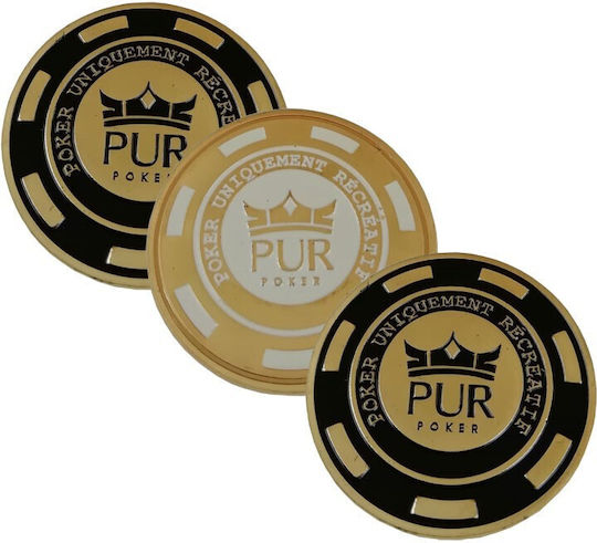 Pokeritems Βάση για Μάρκες Μεταλλική