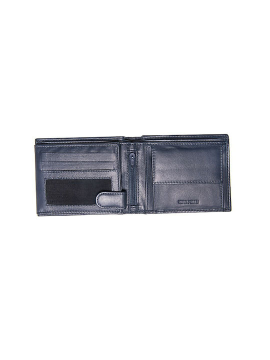 Coveri Men's Leather Wallet Blue