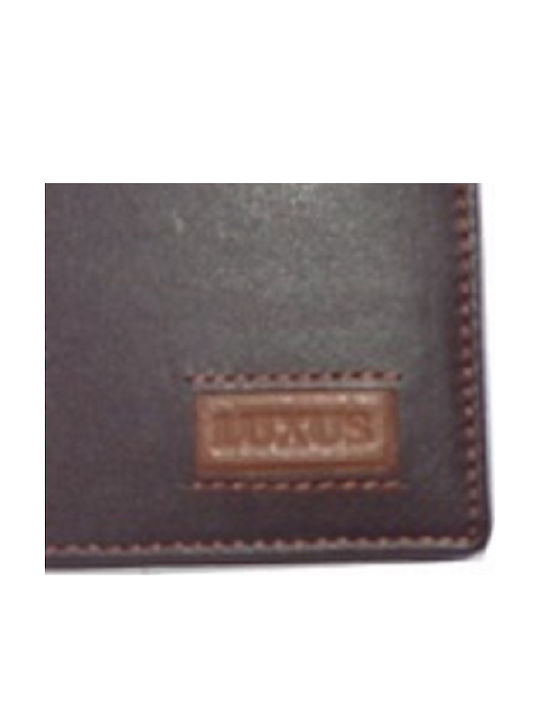 Leather Men's Wallet Classic Brown