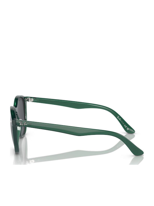 Ray Ban Άθραυστα Οβάλ Παιδικά Γυαλιά Ηλίου με Polarized Φακό Πράσινα