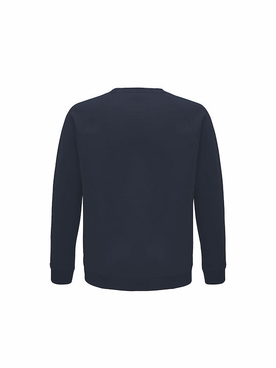 Sweatshirt Unisex, Organic "Vespa rider", French Navy