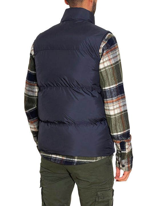 3Guys Men's Sleeveless Jacket Blue