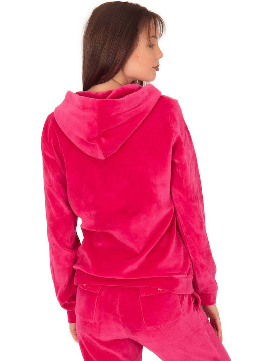 Silia D Sweatsuit Velvet Fuchsia