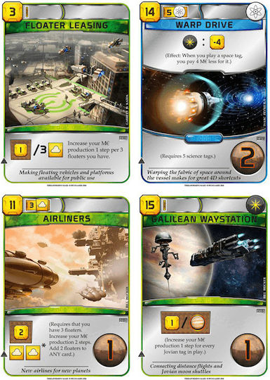 Разширение на играта Terraforming Mars Colonies за 1-5 играчи 12+ години (EN) Stronghold Games