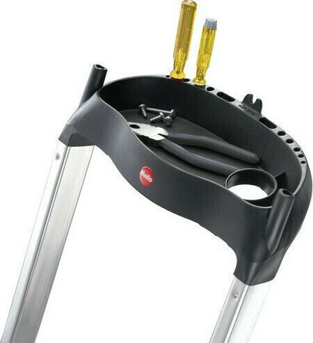 Hailo L80 Ladder Aluminum with 7 Steps