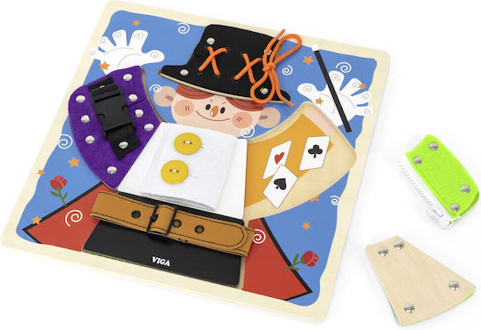 Viga Toys Baby Toy Dress Up Magician made of Wood for 12++ Months