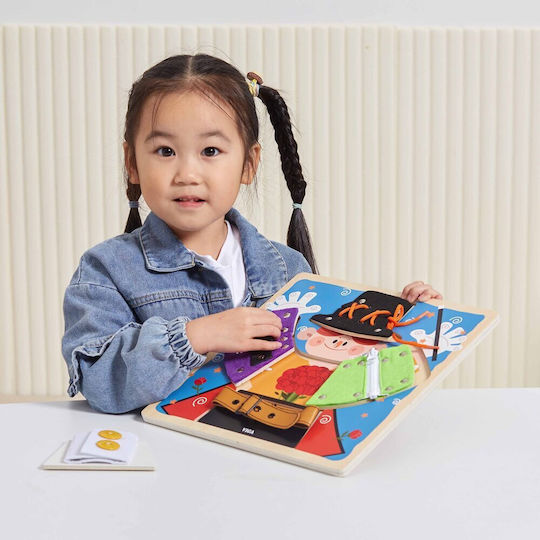 Viga Toys Baby Toy Dress Up Magician made of Wood for 12++ Months